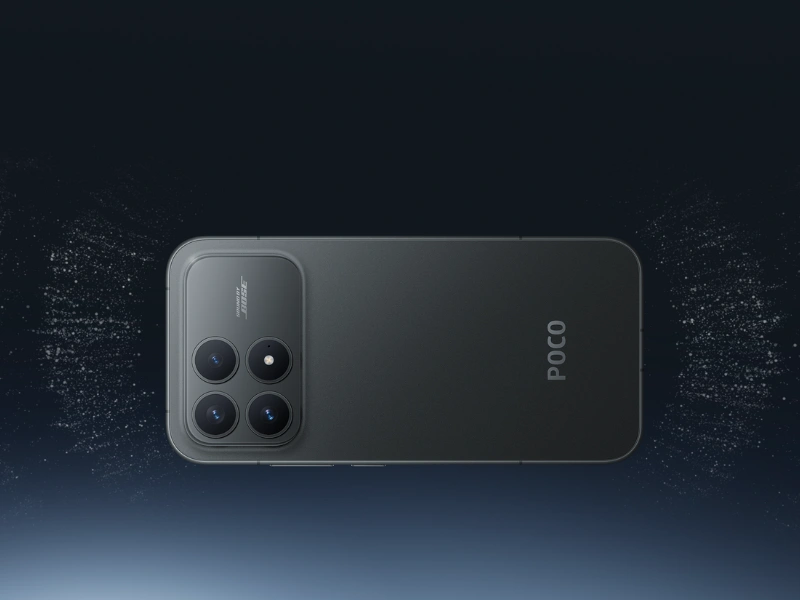 Vďaka zvuku od Bose a duálnych reproduktorov, ktoré poskytujú pohlcujúci 3D zvuk, vám telefón POCO F8 Pro prinesie dokonalý filmový zážitok.