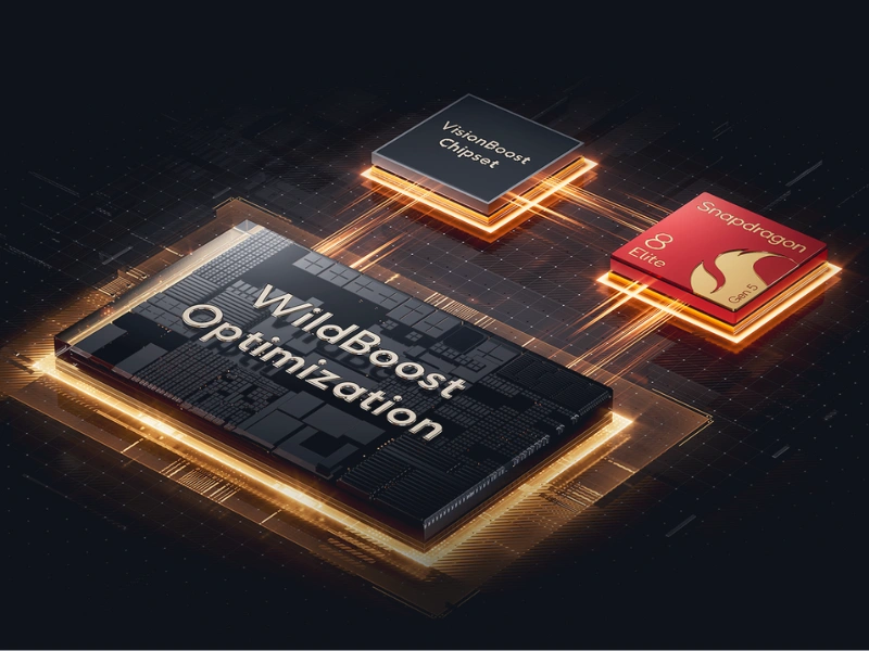 Wildboost Optimization a čipset VisionBoost D8 telef&oacute;nu POCO F8 Ultra poskytne neprekonateľn&yacute; hern&yacute; z&aacute;žitok.