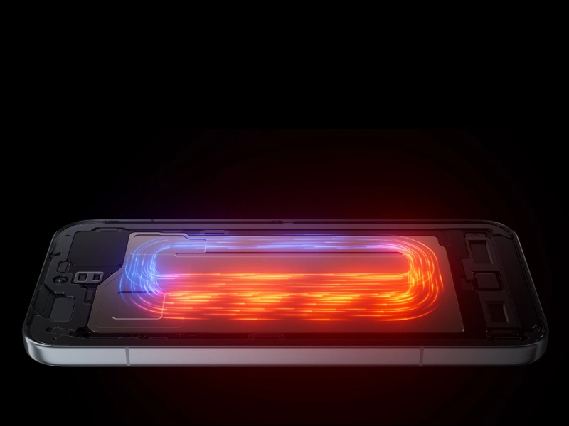 Chladiaci syst&eacute;m Poco 3D IceLoop a technol&oacute;gia chladenia LiquidCool telef&oacute;nu POCO F8 Ultra zabezpeč&iacute; optim&aacute;lnu prev&aacute;dzkov&uacute; teplotu a stabiln&yacute; v&yacute;kon.