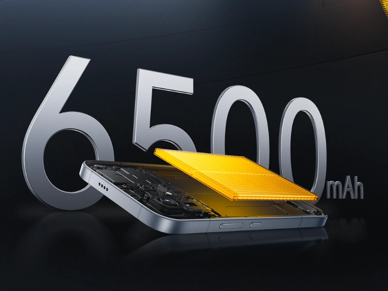 6500 mAh bat&eacute;ria telef&oacute;nu POCO F8 Ultra poskytne takmer nekonečne dlh&uacute; mobiln&uacute; z&aacute;bavu.