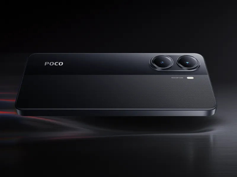 V&yacute;nimočn&yacute; dizajn a kr&aacute;sna čierna farba robia z POCO X7 PRO v&yacute;nimočne kr&aacute;sne zariadenie.