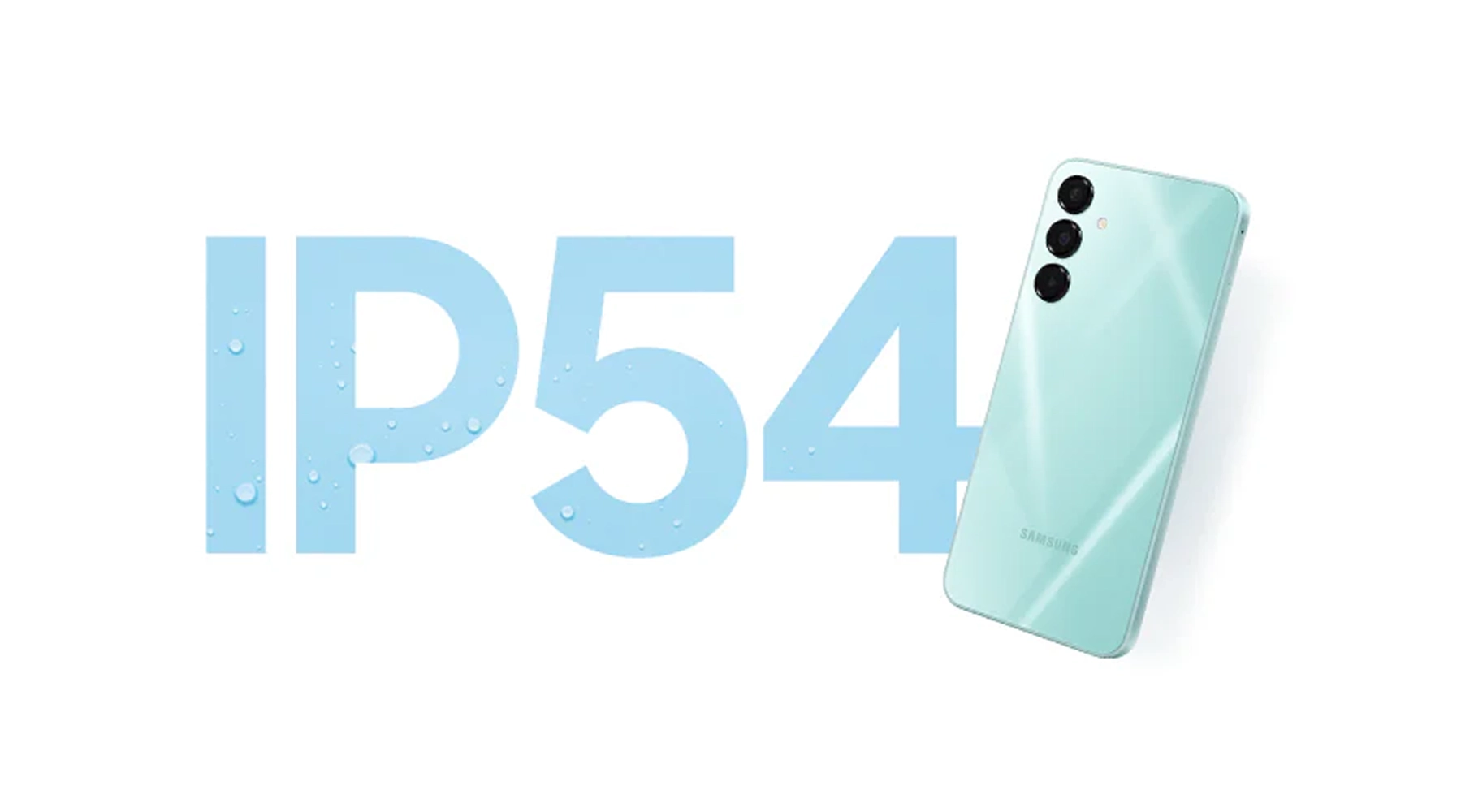 Samsung Galaxy A16 IP 54.