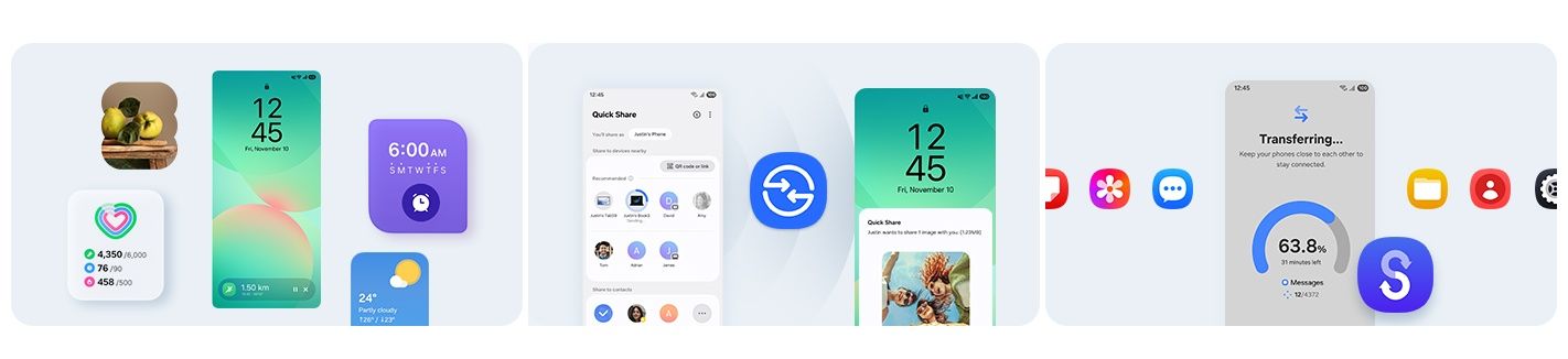 Samsung A26 5G prenos dát.