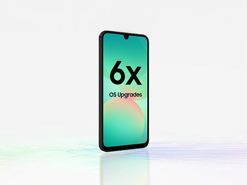 Samsung A26 5G 6 rokov systémových a bezpečnostných aktualizácií.