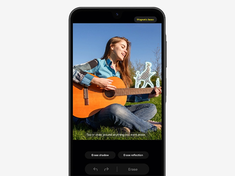 Samsung A36 5G funkcia mrazenia objektívov.