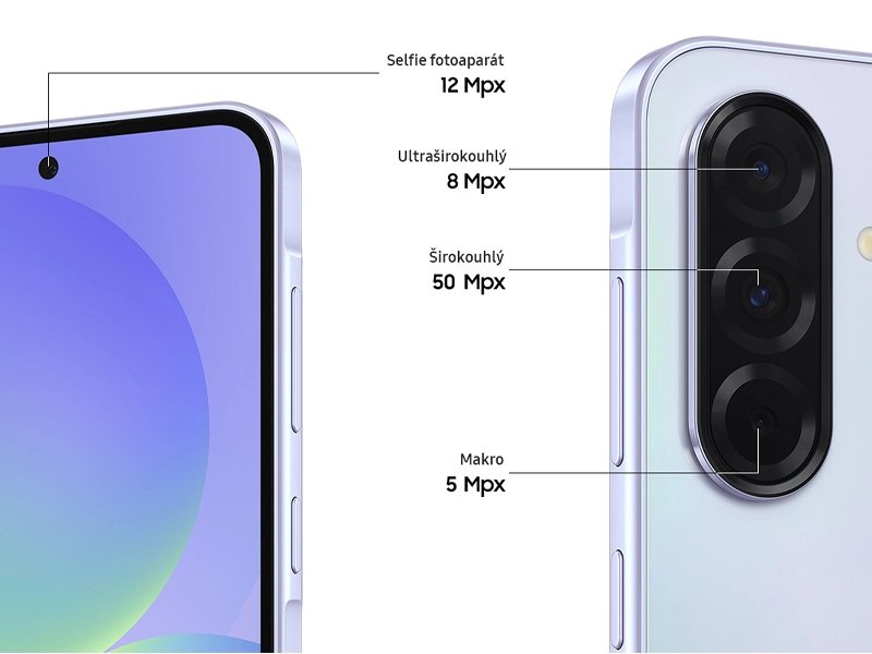samsung galaxy A36 fotoaparáty.