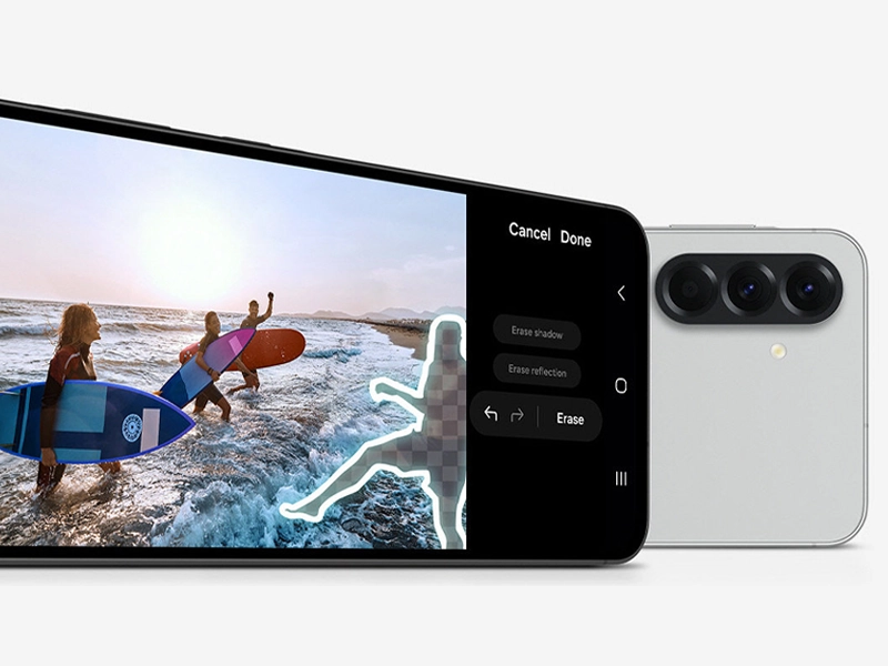 Mobil Samsung Galaxy A56 funkcia mrazenia objektívov.