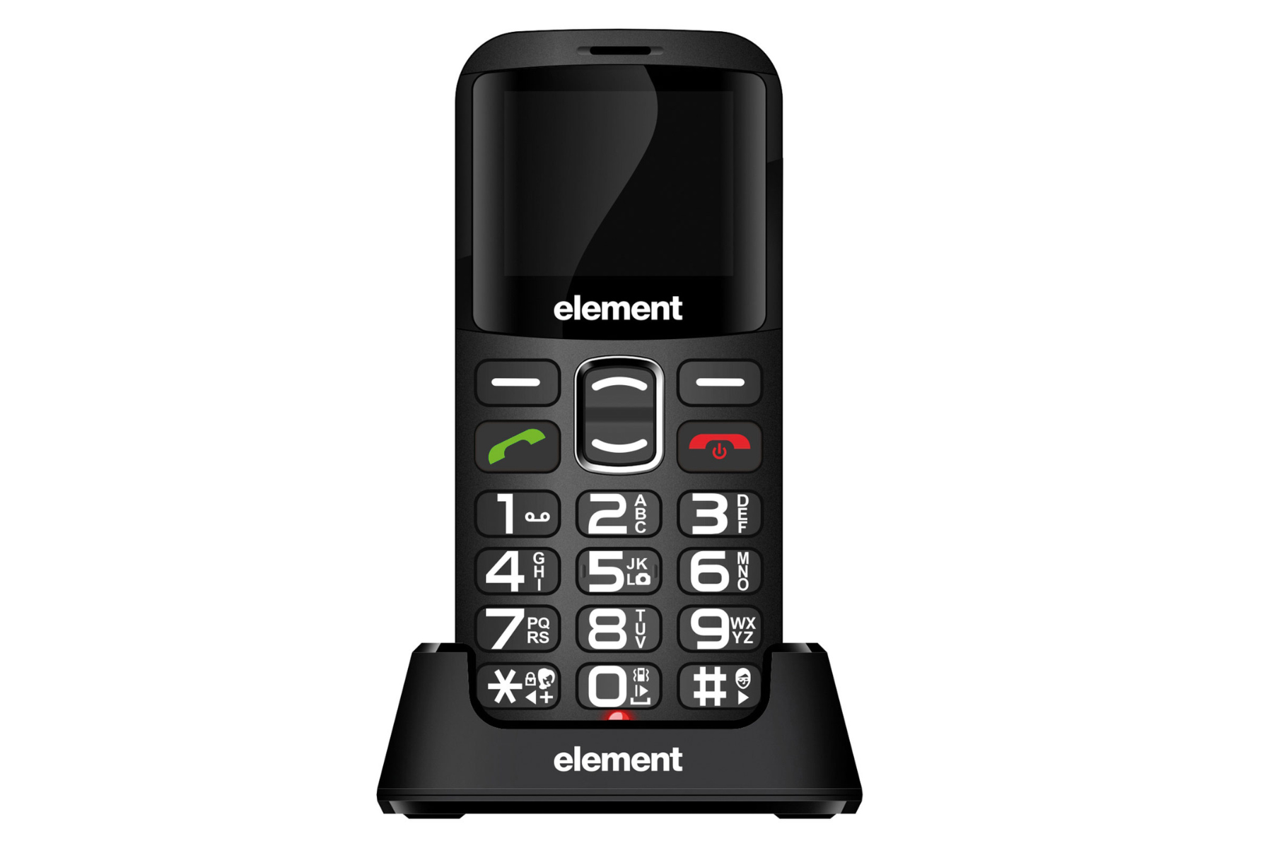 Mobilný telefón pre seniorov Sencor ELEMENT P012S jednoduchy