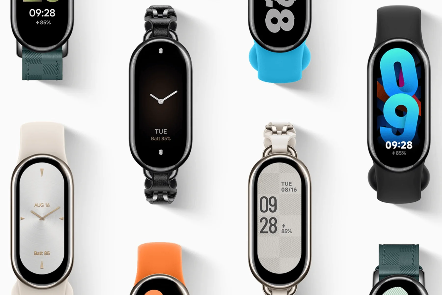 Smart hodinky Xiaomi Smart Band 8 Graphite Black styl