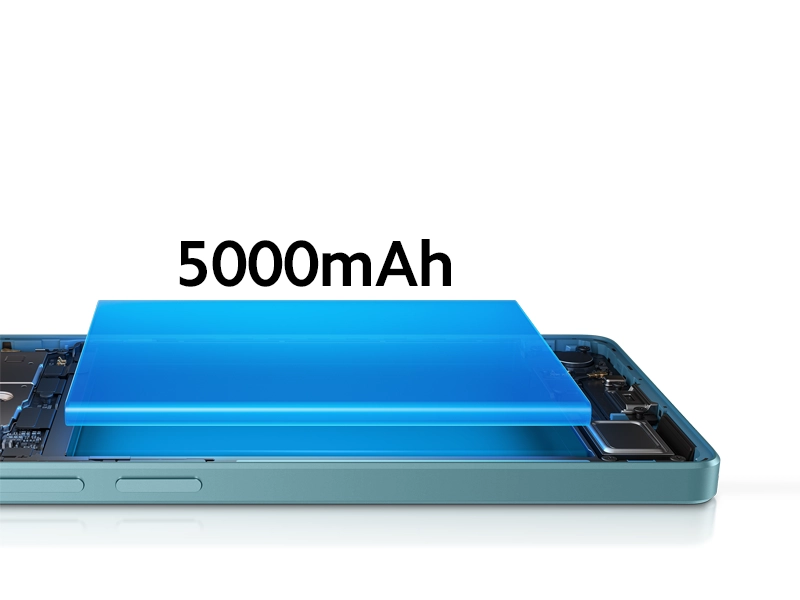 Veľkosť batérie Xiaomi Redmi Note 13 5G.