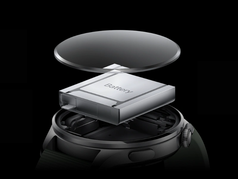 Hodinky Xiaomi Watch 5 vydržia v inteligentnom režime bez nabitia cel&yacute;ch 6 dn&iacute;.