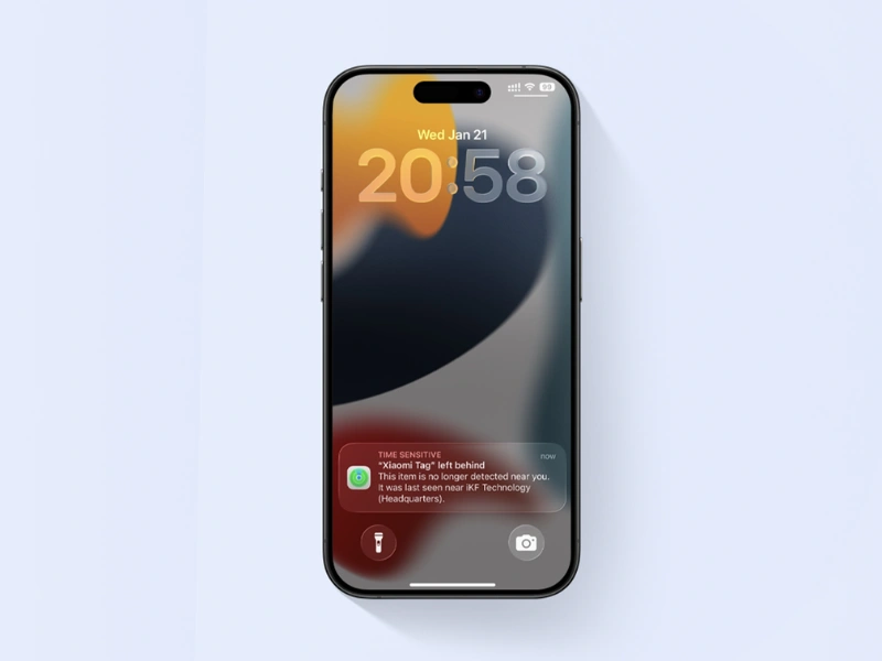 Xiaomi Tag vás automaticky upozorní, keď sa vzdialite od svojich predmetov.