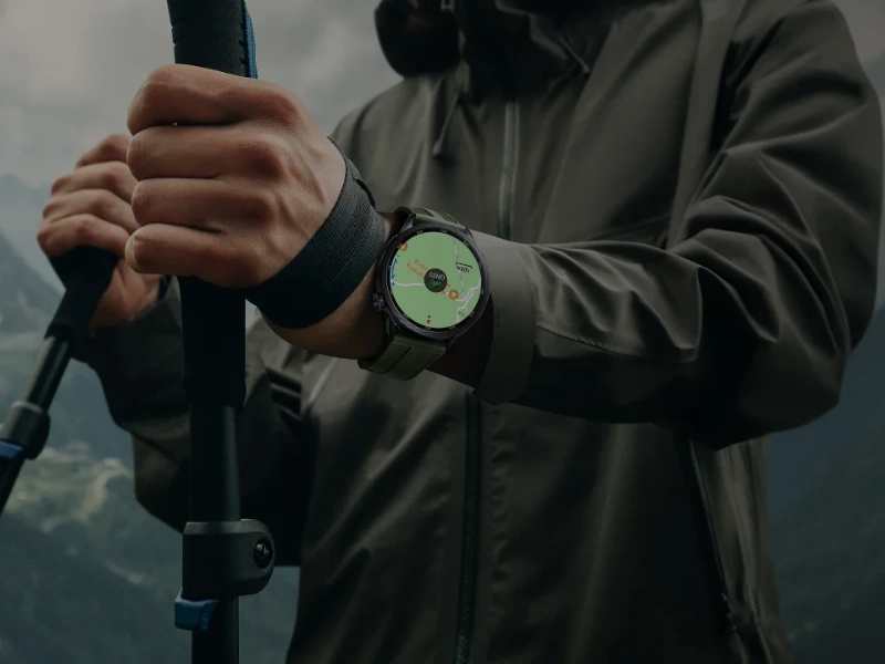 Súčasťou Xiaomi Watch S5 Black je dvojfrekvenčné GPS a možnosť stiahnutia farebných máp.