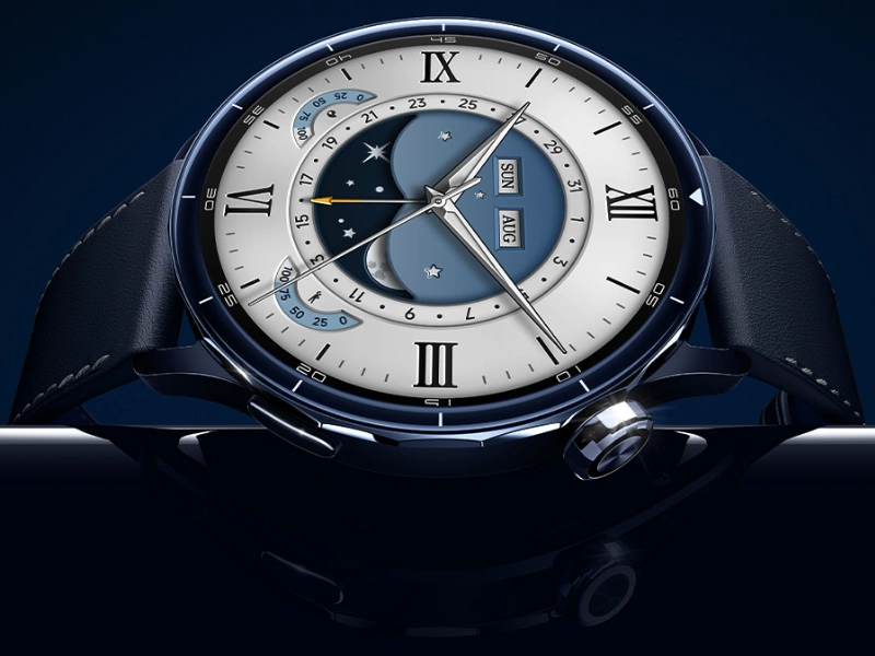 Ochrana Wet-touch zabraňuje reakcii hodiniek Xiaomi Watch S5 Black na kvapky vody či pot.