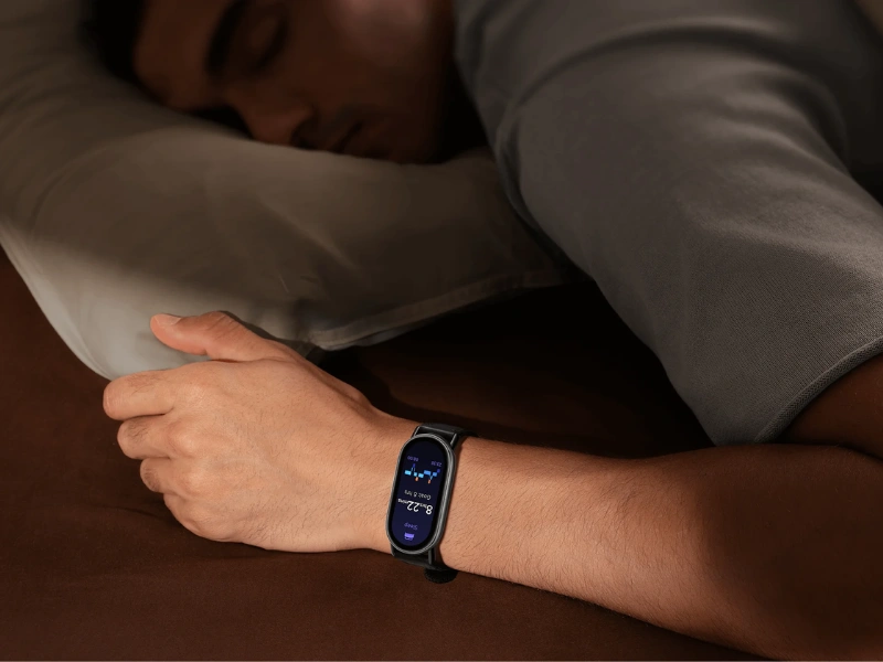 Náramok Xiaomi Smart Band 10 Pro monitoruje kvalitu vášho spánku.