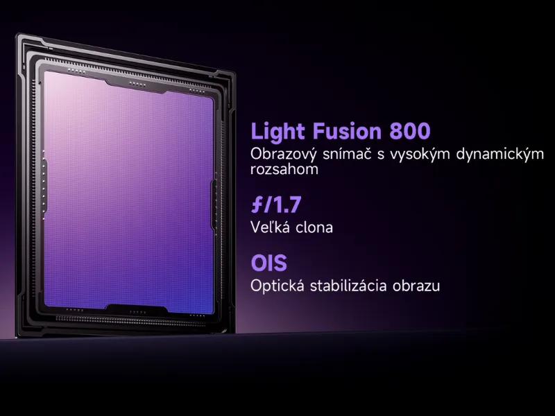 Objavte všetky možnosti snímača Xiaomi Light Fusion 800 v telefóne Xiaomi MIX Flip 12/512GB