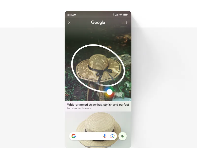 Pohodlné a inteligentné vyhľadávanie s Google Circle Search v telefóne Xiaomi MIX Flip 12/512GB