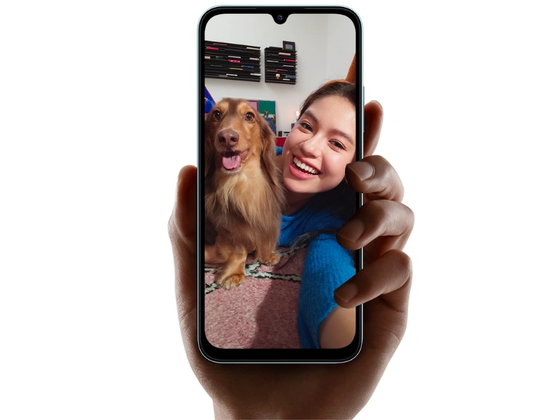 Predný fotoaparát smartfónu REDMI A7 Pro disponuje funkciu Beautify.