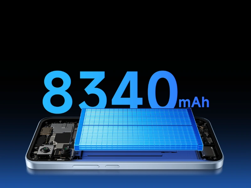 Štedrá batéria telefónu REDMI Note 17 Pro 5G vám prinesie hodiny vašej obľúbenej zábavy.