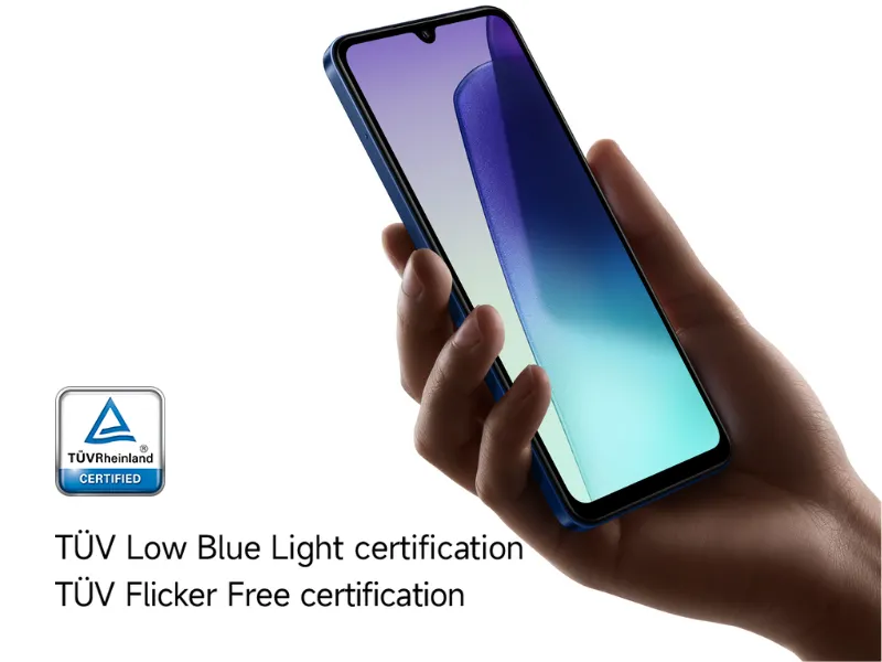 Redmi 14C s 2 certifikátmi TUV Rheinland chráni vaše oči