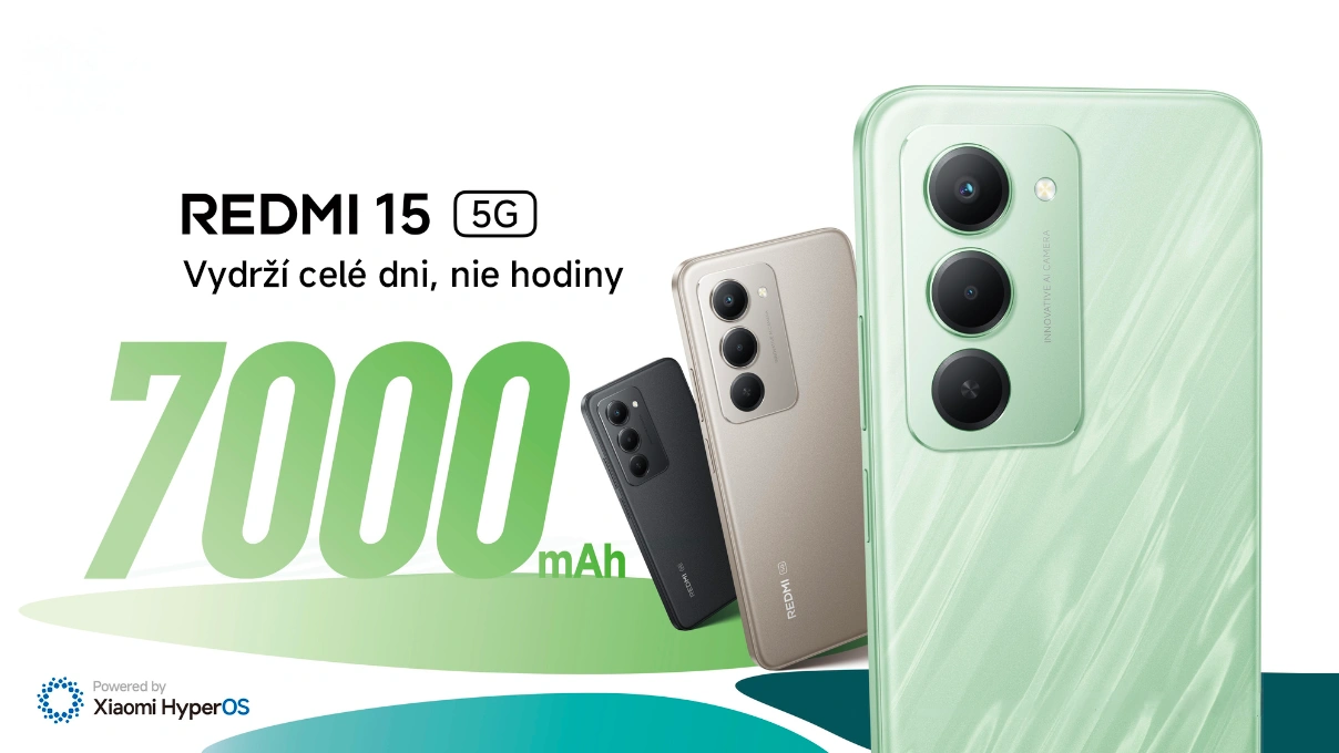 Redmi 15 5G ponúka extrémnu výdrž na jedno nabitie.