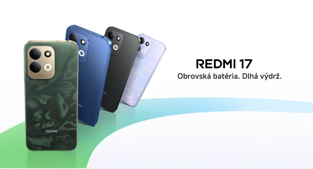 Smartfón Xiaomi Redmi 17 disponuje obrovskou batériou a dlhou výdržou.
