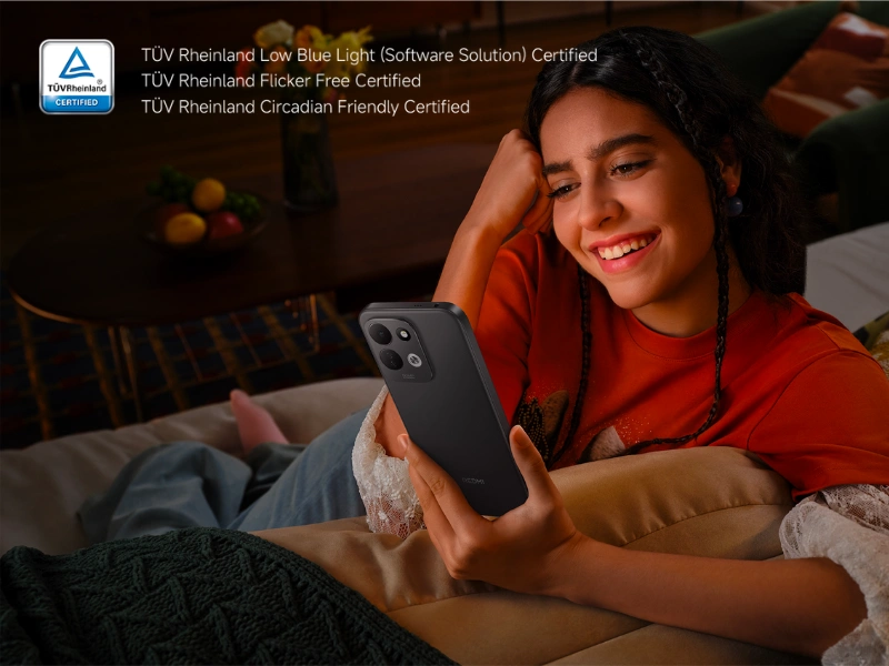 Smartfón Xiaomi Redmi 17 disponuje certifikovanou ochranou zraku.