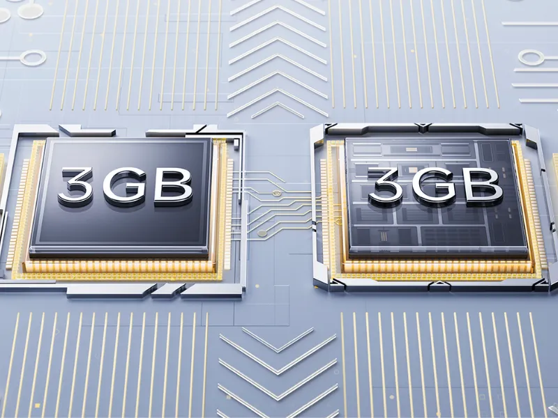Technológia rozšírenia RAM dopraje vášmu telefónu Redmi A5 Sandy Gold až 3 GB operačnej pamäte navyše.