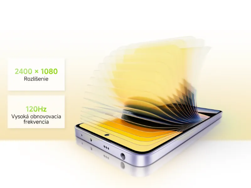 Výnimočný displej smartfónu Redmi Note 14 5G vám prinesie neuveriteľný zážitok zo sledovania filmov alebo hrania hier.