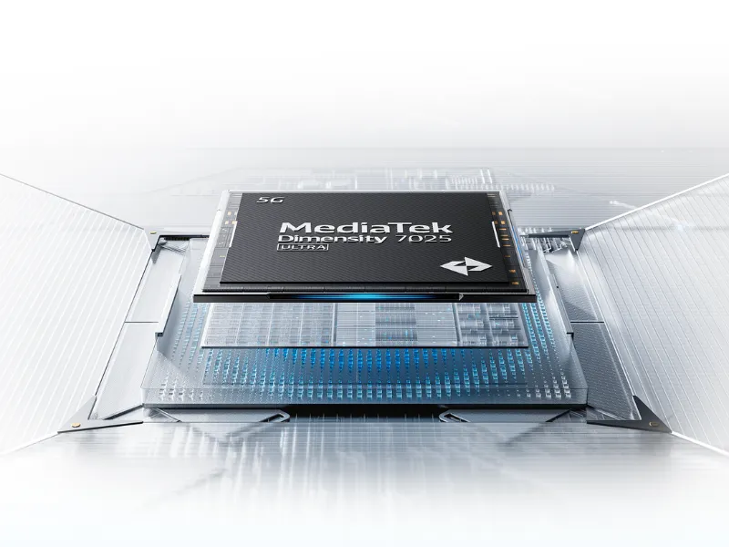 Nechajte sa zlákať prvotriednym výkonom 6 nm procesoru Dimensity 7025-Ultra, ktorý poháňa smartfón Redmi Note 14 5G.