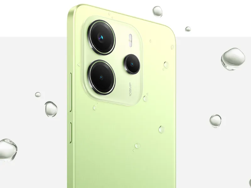 MImoriadne odolná koštrukcia telefónu Redmi Note 14 zaručí bezpečné používanie za každých okolností.