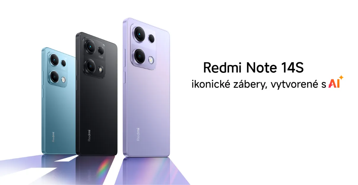 Ikonické zábery vytvorené s AI a telefónom Redmi Note 14S Aurora Purple.