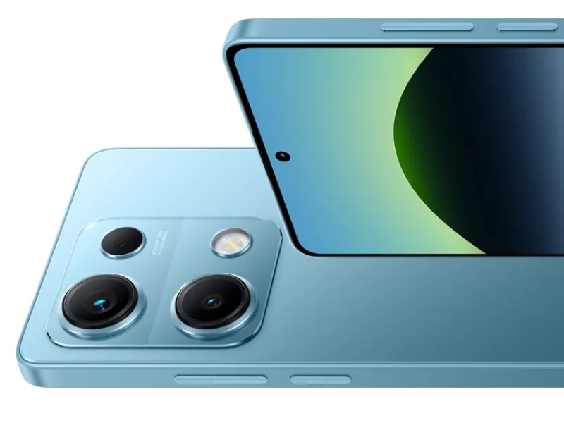 Sofistikovaný minimalistický dizajn Redmi Note 14S Ocean Blue.