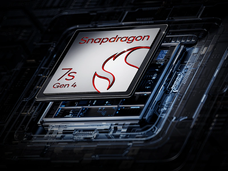 V&yacute;konn&yacute; 4 nm procesor Snapdragon&reg; 7s Gen 4 zaruč&iacute; plynul&yacute; chod telef&oacute;nu Redmi Note 15 Pro+ 5G aj pri n&aacute;ročn&yacute;ch &uacute;loh&aacute;ch.