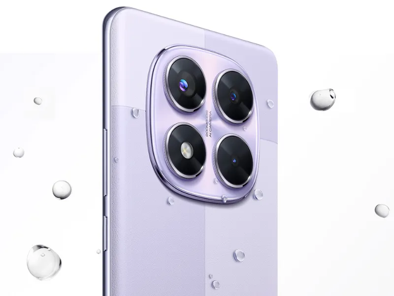 MImoriadne odolná koštrukcia telefónu Redmi Note 14 Pro 5G zaručí bezpečné používanie za každých okolností.