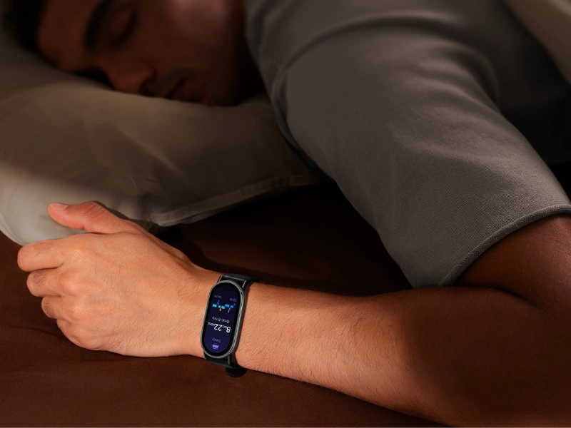Sledovanie kvality spánku s náramkom Xiaomi Smart Band 10 vám pomôžu vybudovať si zdravé spankové návyky tak aby ste sa zakaždým zobúdzali odpočinutý.