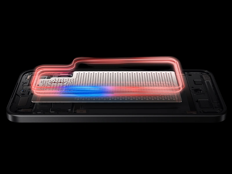 Pokročilý chladiaci systém Xiaomi 3D IceLoop zaistí optimálnu teplotu, a to aj počas dlhého používania telefónu Xiaomi 15T.