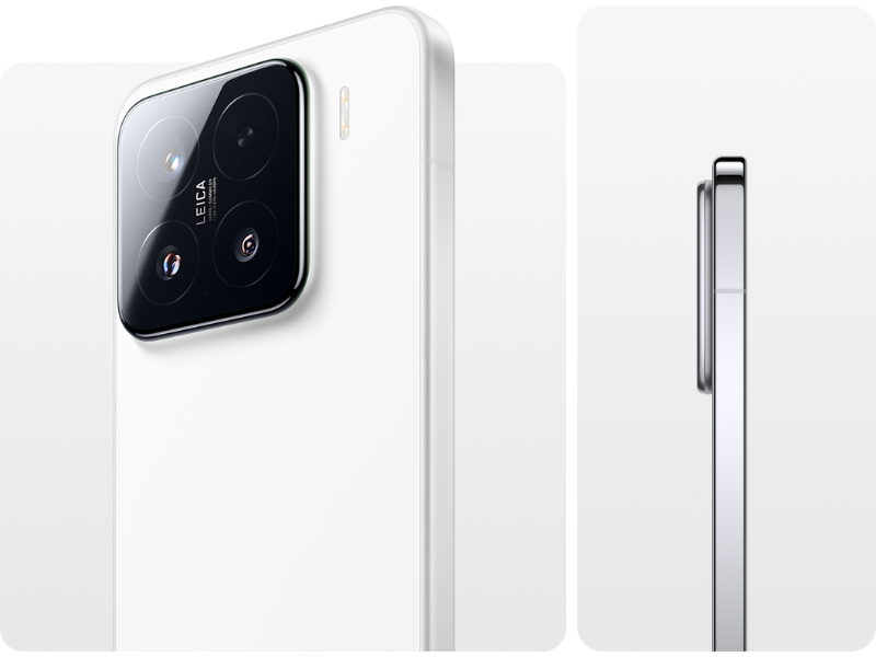 Sofistikovaný minimalistický dizajn Xiaomi 15 12/256GB White.