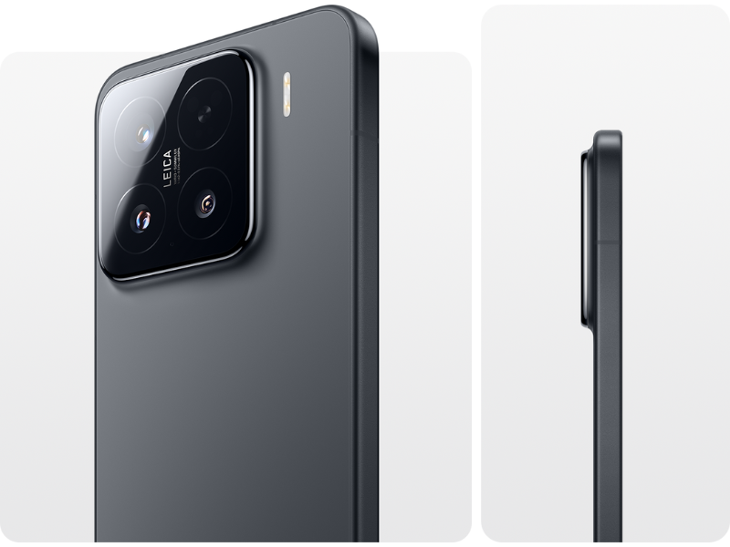 Sofistikovaný minimalistický dizajn Xiaomi 15 12/256GB Black.