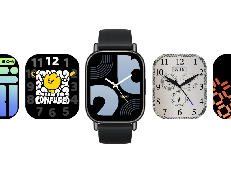 Prispôsobte si hodinky Xiaomi Redmi Watch 5 Lite pomocou viac ako 200 ciferníkov, tak aby odrážali vašu náladu, štýl alebo outfit.