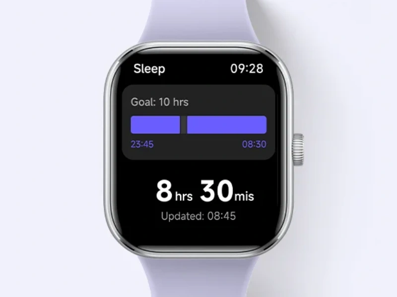 Sledovanie kvality spánku s hodinkami Xiaomi Redmi Watch 5 vám pomôžu vybudovať si zdravé spankové návyky tak aby ste sa zakaždým zobúdzali odpočinutý.