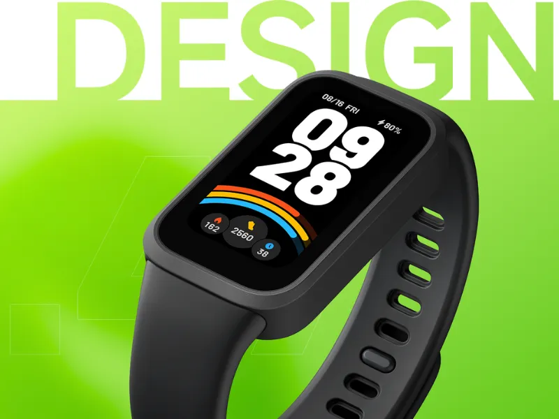 Nechajte sa očariť vynikaj&uacute;cou čistotou a dokonale plynul&yacute;m obrazom 1,47 palcov&eacute;ho AMOLED displeja n&aacute;ramku Xiaomi Smart Band 9 Active.