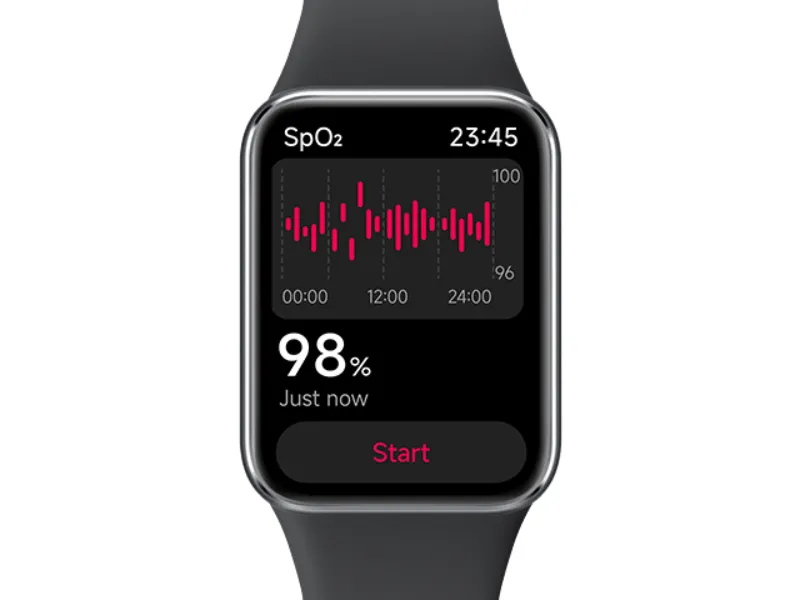 Vďaka monitorovanie hladiny kyslíku v krvi náramkom Xiaomi Smart Band 9 Pro máte dokonalý prehľad o zdraví a kondícii.