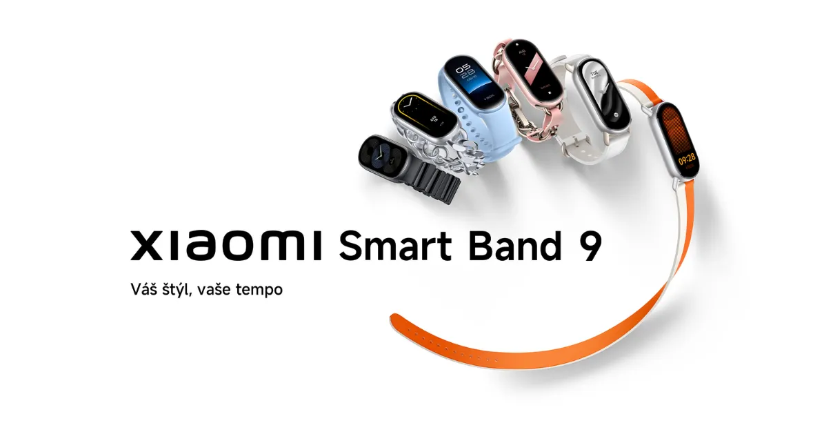 Zvoľte si svoj štýl so smart hodinkami Xiaomi Smart Band 9