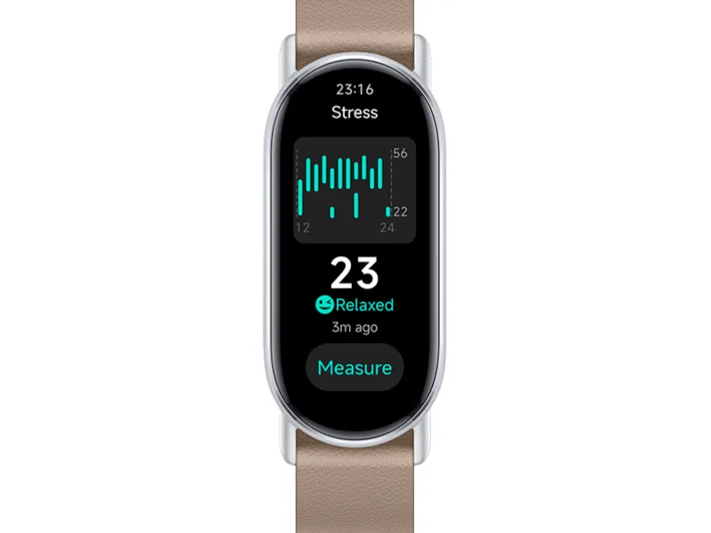 Celodenné monitorovanie stresu so Xiaomi Smart Band 9.