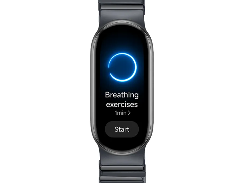 S Treníngom dýchania si pomocou Xiaomi Smart Band 9 si nacvičíte hlboké dýchanie, vďaka ktorému zmiernite stres.