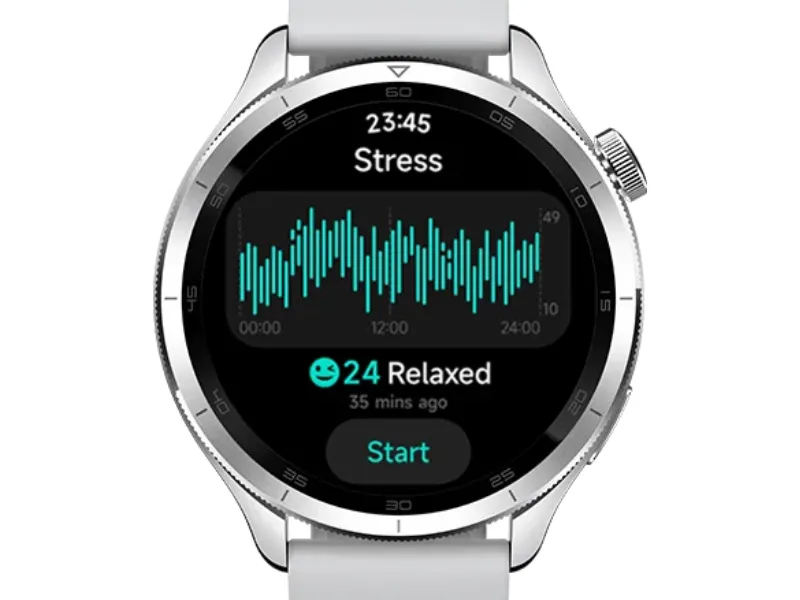 Xiaomi Watch S4 sledujú hladinu vášho stresu, takže si ľahšie budete vedieť udržať svoju duševnú pohodu.