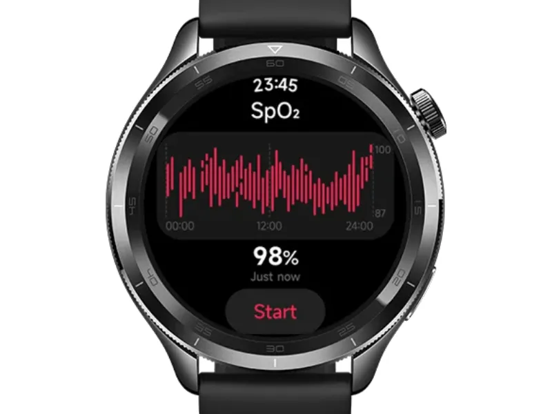 Vďaka monitorovanie hladiny kyslíku v krvi hodinkami Xiaomi Watch S4 Black máte dokonalý prehľad o zdraví a kondícii.