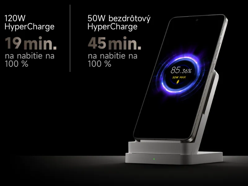 120W HyperCharge v telefóne Xiaomi 14T Pro je nabíjanie, ktoré vás nezdrží