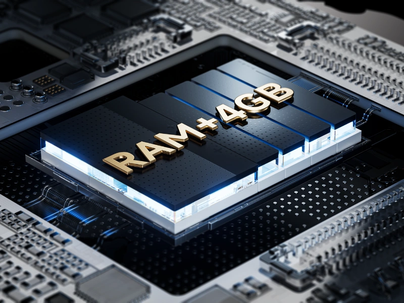 Funckia rozšírenia pamäte dopraje telefónu Redmi 15C až 8 GB RAM-ku.